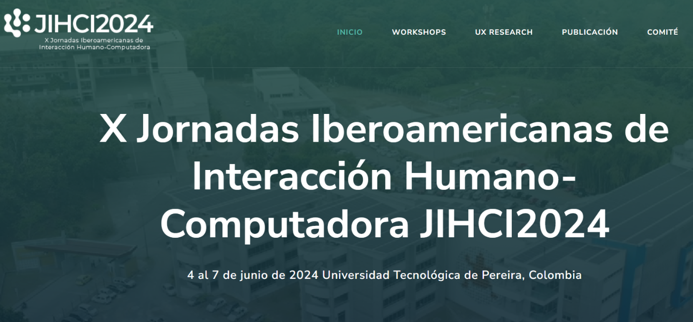 X Jornadas Iberoamericanas de Interacción Humano-Computadora JIHCI2024