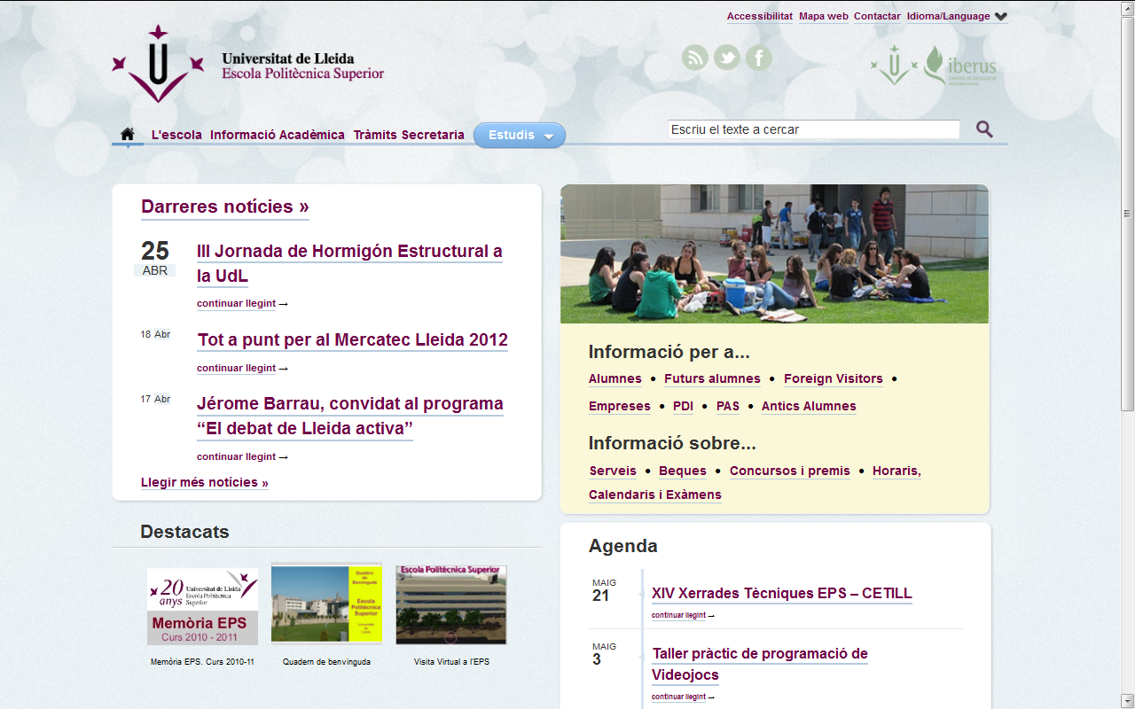 webEPS website of the EPS