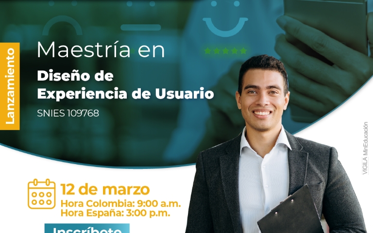 Evento presentación Máster Diseño Experiencia de Usuario